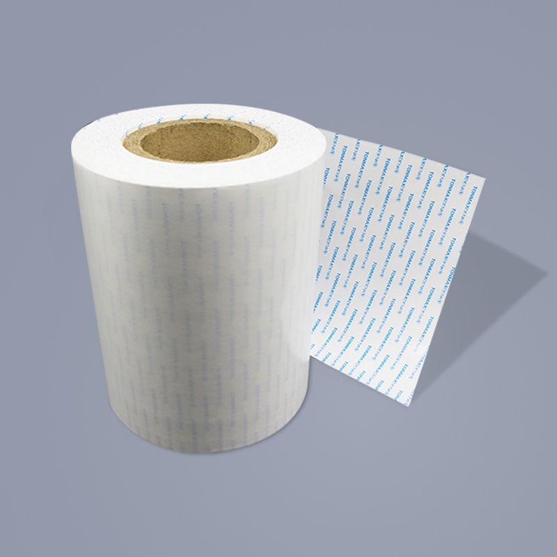 Vitt dubbelsidigt släpppapper